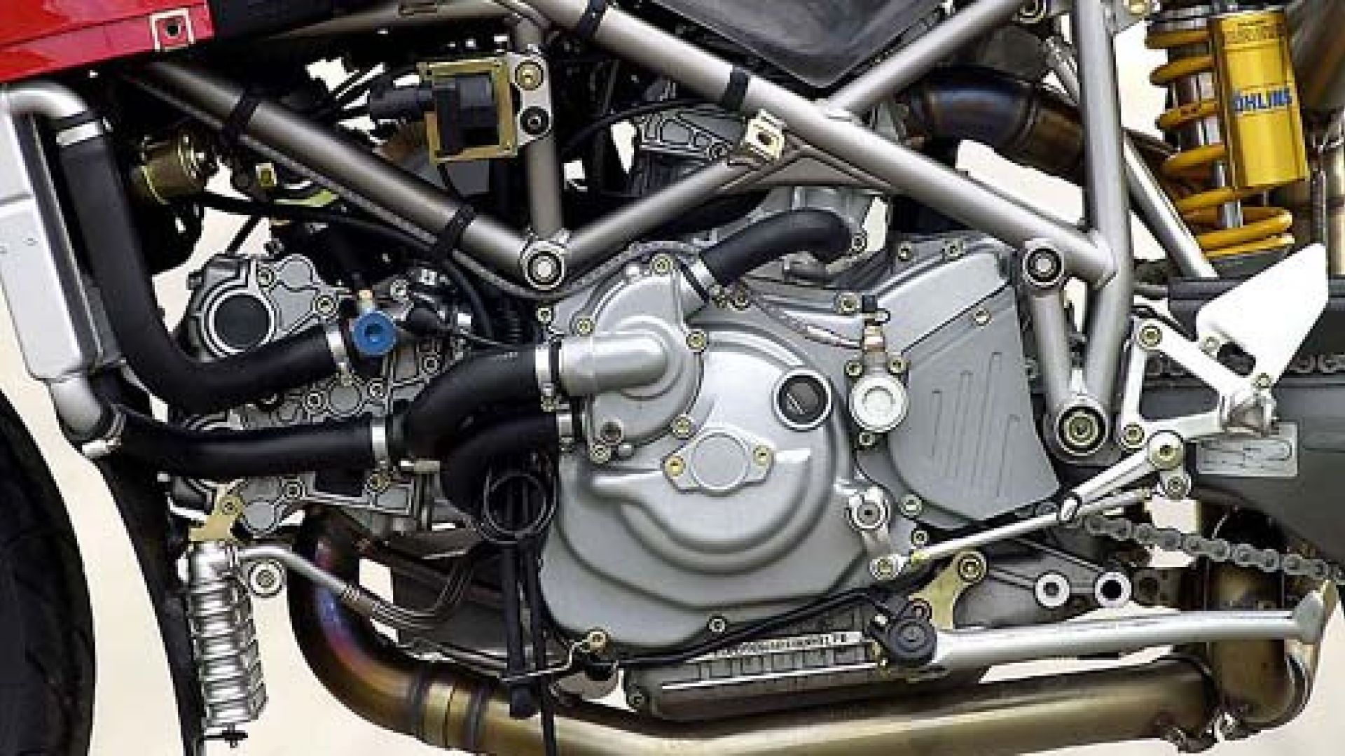 Engine - left side