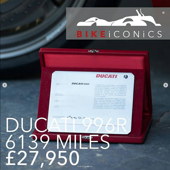 Ducati 996R bike 0000