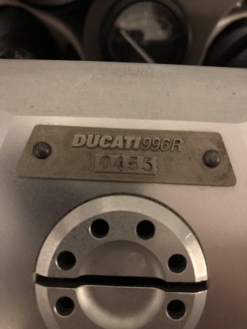 Ducati 996R bike 0455