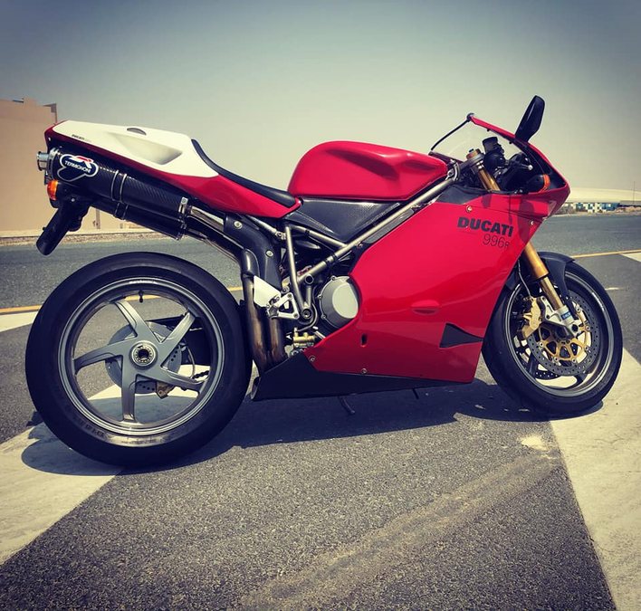 Ducati 996R bike 